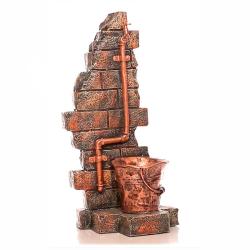 Умывальник ФАБРИКА ИНТЕРЬЕРНОЙ КОВКИ с ведерком U07557