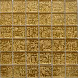 Мозаика KERAMOGRAD Золото 30*30 см ST068