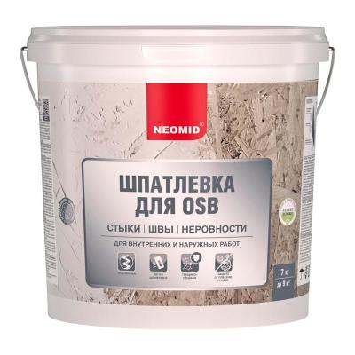 Шпатлевка NEOMID для плит OSB 7 кг