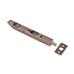 Ригель НОРА-М старая медь 140*17 мм