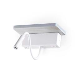 Бра ODEON Woody 3869/8WL Белый