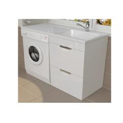 Тумба с раковиной EMMY Милли 2 ящика 120 R