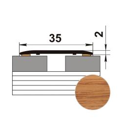 Профиль одноуровневый ЛУКА ЛС 35 ламинированный Сосна 4081 0,9 м