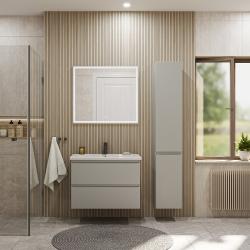 Тумба с раковиной RUVANN Stello Grey 70 