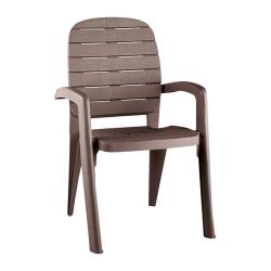 Кресло садовое ЭЛЛАСТИК-ПЛАСТ Прованс Мокко 580*465*900 мм