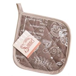 Прихватка ТАЙМ ТЕКСТИЛЬ Sonnet Кулинар коричневый