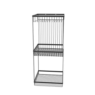 Полка для ванной FORA Connect черный