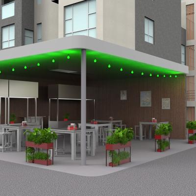 Гирлянда Нить GAUSS 1 режим зеленый 7,7 м