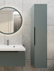 Пенал LA FENICE Simpla серо-зеленый 30,5*160 см