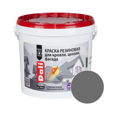 Краска резиновая DALI Серый 12 кг