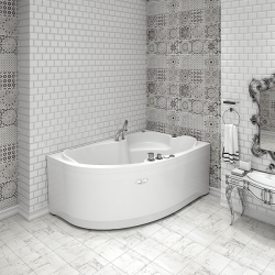 Ванна акриловая RADOMIR Ирма R экран 169*110 см