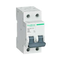 Автоматический выключатель SYSTEME ELECTRIC City9 Set 2P 50 A C 4,5 кА C9F34250