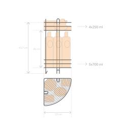 Полка для ванной ЧМЗ 501-005-01 