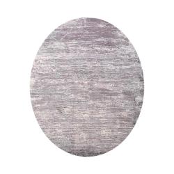 Ковер ARMINA 04040G GREY/GREY  овал размер 1,6 х 2,3м