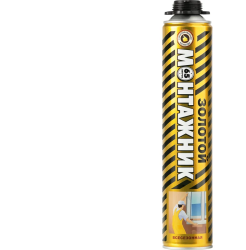 Пена монтажная PROFFLEX Золотой монтажник PRO всесезонная 850 мл