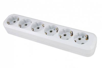 Колодка UNIVERSAL 6 гнезд с заземлением E306