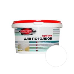 Краска ЭММИКС для потолков Белый 3 кг
