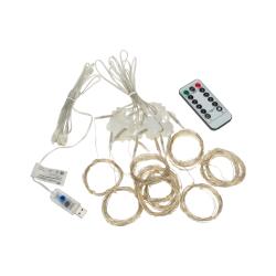 Гирлянда Занавес NEON-NIGHT 8 режимов мультиколор 3*3 м 315-889