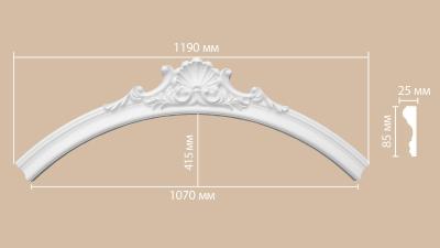 Радиус DECOMASTER 835*85*25 мм 897174-151