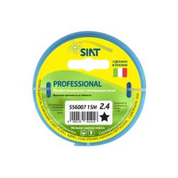 Леска для триммера SIAT Professional звезда 2,4 мм 15 м