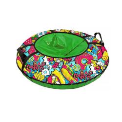 Санки-ватрушка ТЯНИТОЛКАЙ Pizza 93 см