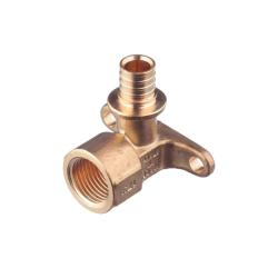 Уголок HOOBS комбинированный с креплением 16 мм 1/2" ВР