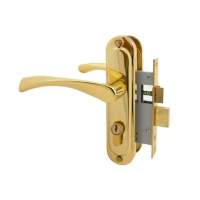 Замок врезной СТАНДАРТ 103/50 GР Латунь