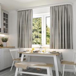 Штора LEGRAND Сканди Стальной 260*150 см