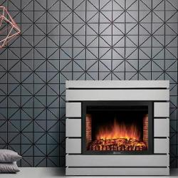 Портал FIRELIGHT Moderno 25 дуб белый