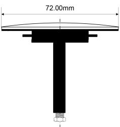 Пробка-грибок MCALPINE PB2-72CP