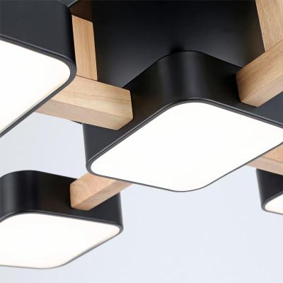 Люстра Comfort AMBRELLA FL4883/5 BK/WD Черный