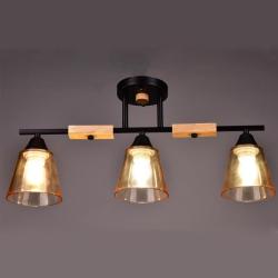 Люстра ЛИГА СВЕТА PC21836 BK/3C Черный