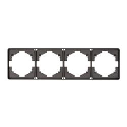 Рамка KRANZ Round 4 поста титан KR-78-0754-2