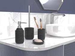 Мыльница FORA Twister Black 