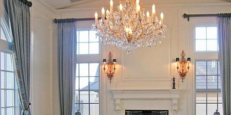 Как повесить и подключить люстру