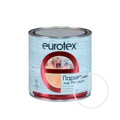 Лак EUROTEX Premium паркетный полуматовый 0,8 л