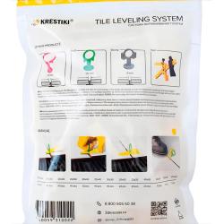 Зажимы для СВП 3D КРЕСТИКИ Profi 1,5 мм 100 шт