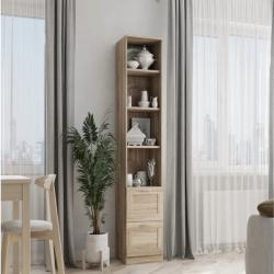 Стеллаж ШВЕДСКИЙ СТАНДАРТ Сириус Дуб Сонома 390*1900*348 мм 2.02.07.140.3