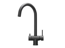 Смеситель для кухни GRANULA Черный матовый KS-7104