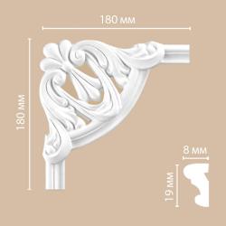 Угловой элемент DECOMASTER 180*180*18 мм 97100-1