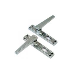 Ручка на планке ЗЕНИТ РФ1-55.06 для замка ЗВ4-3.01 Серебро