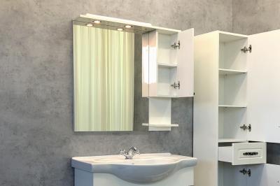 Зеркальный шкаф COMFORTY Севилья 85*82 см