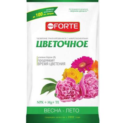 Удобрение минеральное BONA FORTE Цветочное 1000 г