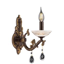 Бра ЛАЙТ СФЕРА В1648/1W CFG+GPM Коричневый, золото