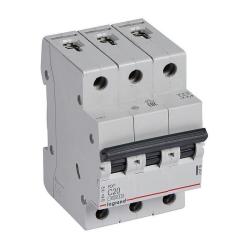 Автоматический выключатель LEGRAND RX3 3P 20 A C 4,5 кА 419709