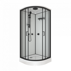 Душевая кабина TRITON Прайм-Блэк 90*90 см