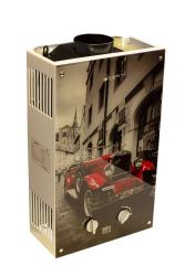 Газовая колонка WERT 10 EG Red Car Glass