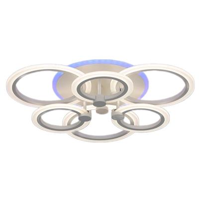 Люстра ЛАЙТ СФЕРА 3009/3+3+3 WT+RGB Белый