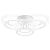 Люстра AMBRELLA Acrylica FA8943/3+3 WH Белый