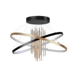 Люстра ODEON Monica 3901/70CL Черный